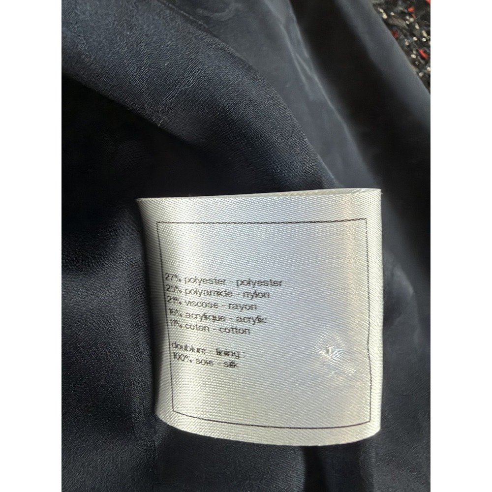 Chanel Karl Lagerfeld Womens Coat 46 Dubai Resort 2015 Gripoix Tweed Jacket - Picture 13 of 14